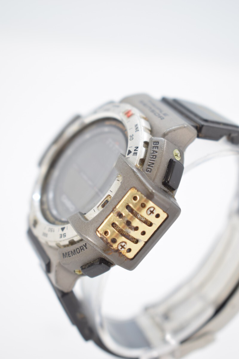 CASIO カシオ PROTREK 1471 PRT-40 プロトレック トリプルセンサー デジタル クォーツ メンズ 腕時計 稼働品 電池交換済 RK-281GM/612_画像4