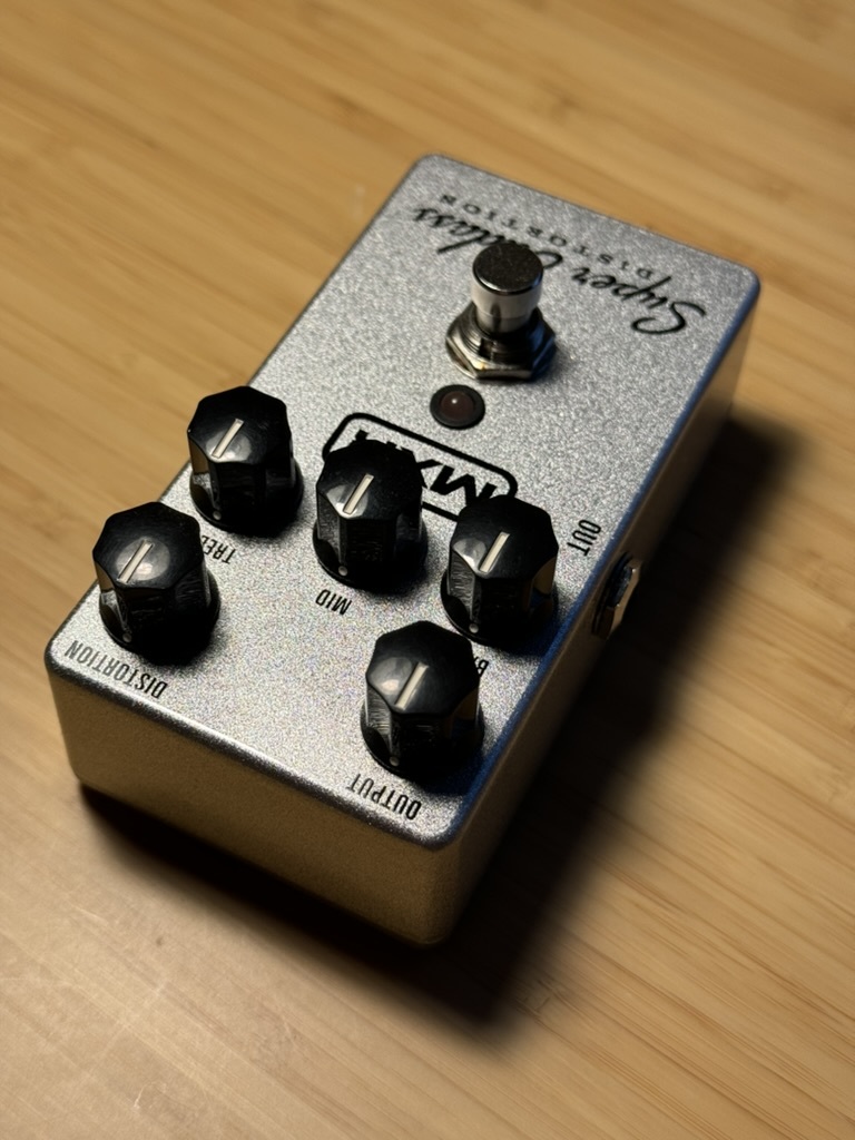 MXR Super Badass Distortion ペダル、中古、美品_画像5