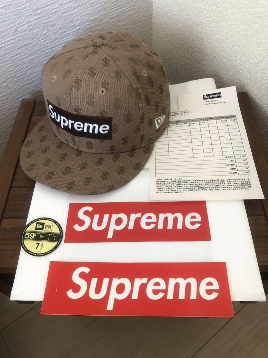 Supreme シュプリーム モノグラム キャップ 7 5/8 60.6㎝ 人気カラー ボックスロゴ