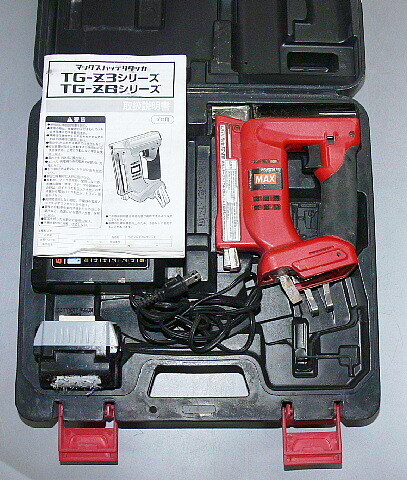 MAX バッテリー タッカ TG-ZB 14.4V 用 中古格安（122）_画像1