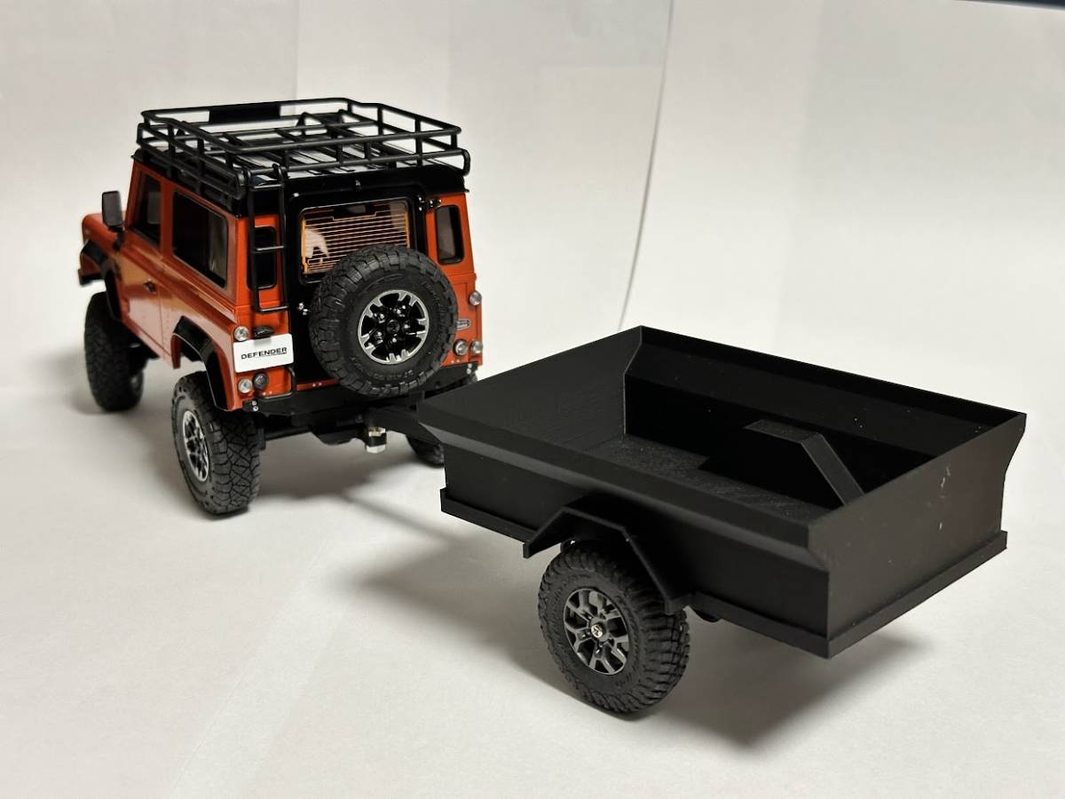 Mini-Z 4x4 ディフェンダー用 トレーラー ヒッチメンバーキット（ミニッツ）_画像2