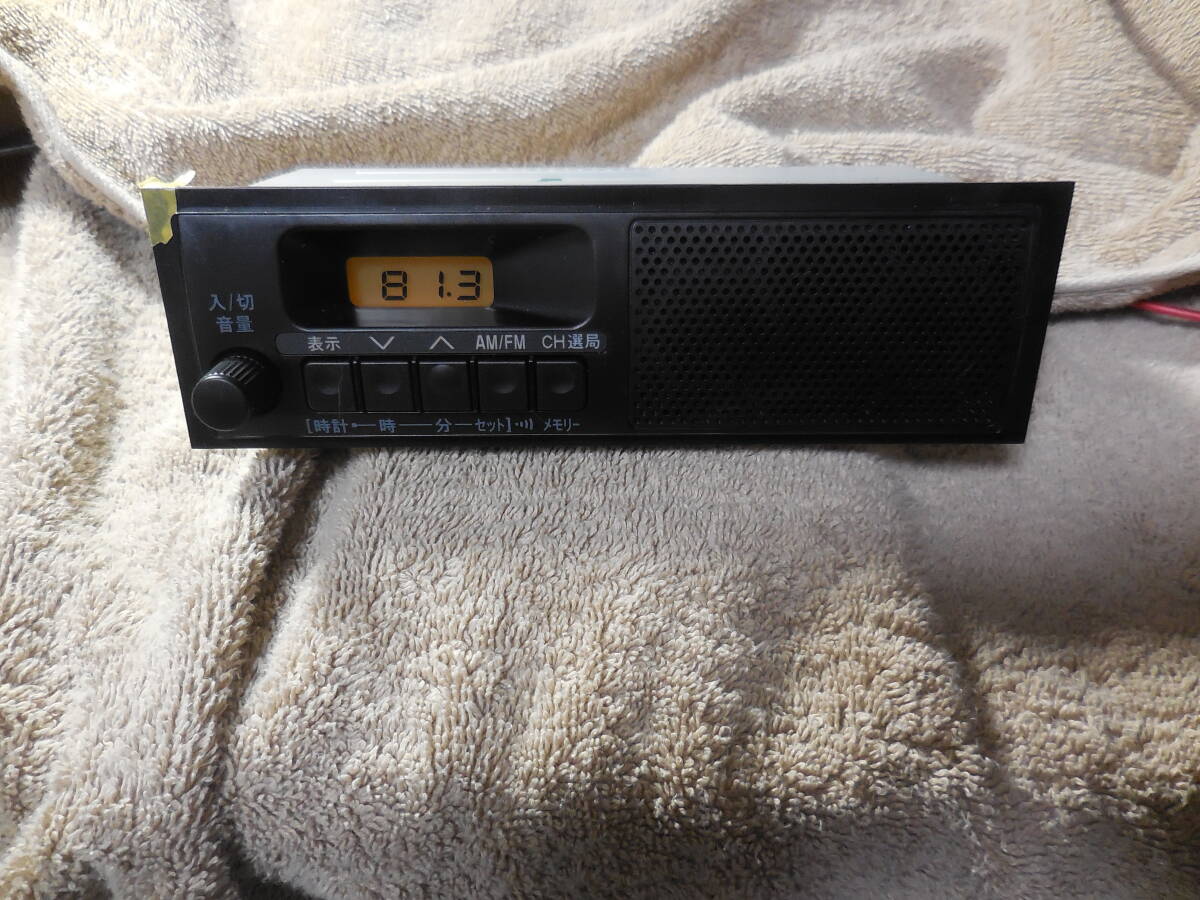 [ Suzuki original ]1DIN radio FM AM[39101-82M25] wide FM correspondence speaker built-in 39101-82M