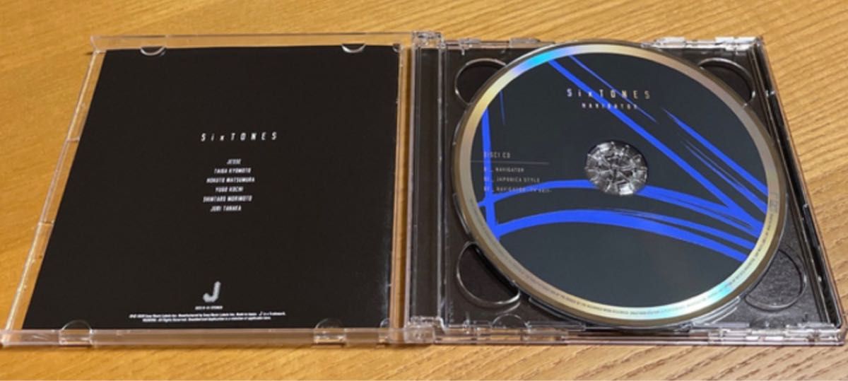 NAVIGATOR SixTONES CD/DVD 期間限定盤