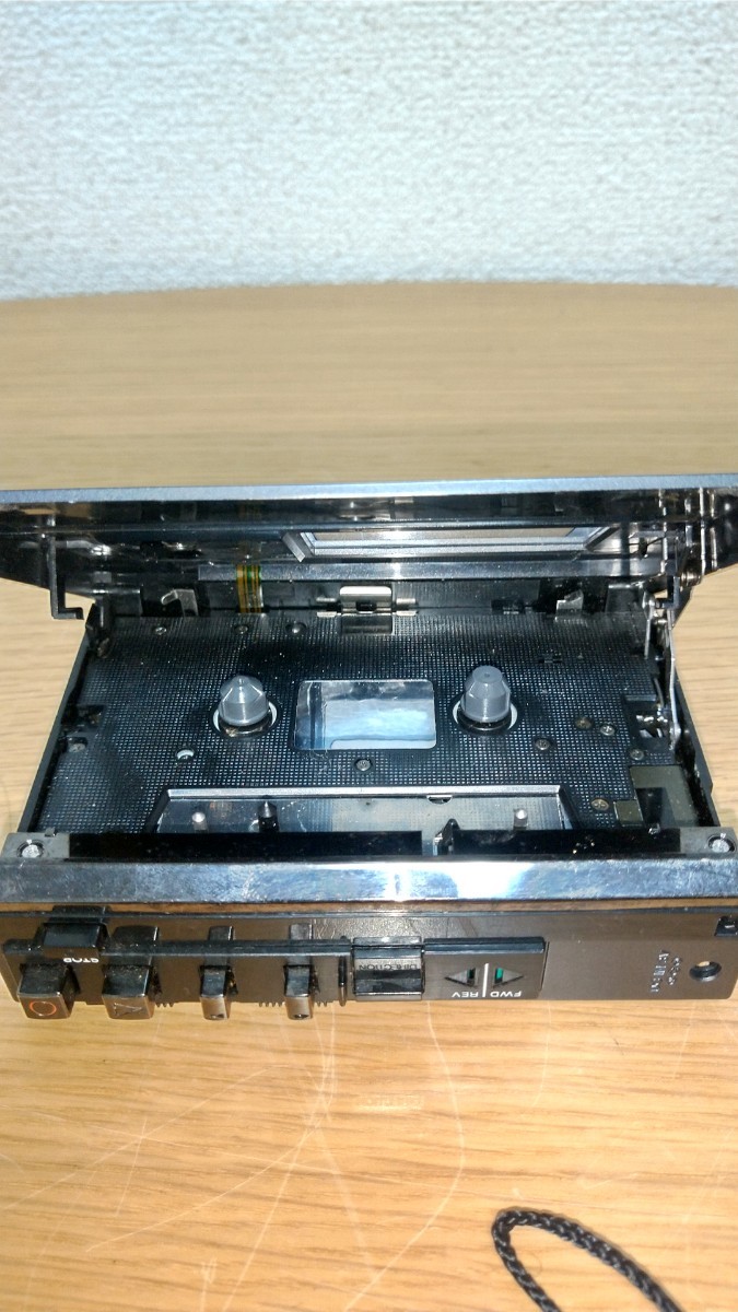 SONY ソニー ポータブルカセットレコーダー TCM-57_画像6