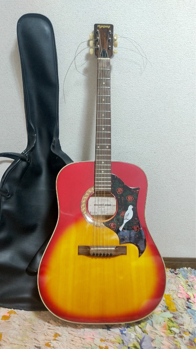 MONTANO アコースティックギター W160 日本製 ハミングバードの画像1