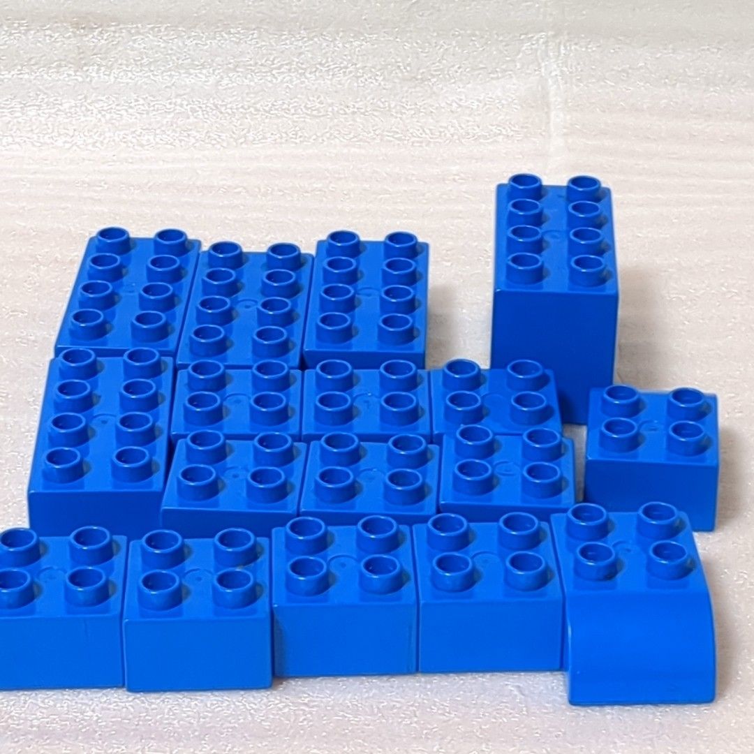 <1セットのみ> 使用感あり ブロックのみ LEGO duplo ぞうさんファミリー