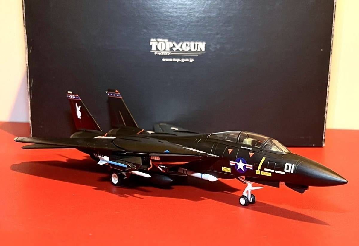 ホーガン 1/80 hogan TOP GUN F-14A トムキャット アメリカ海軍 第4航空試験評価飛行隊 エバリュエイターズ ブラックバニー 702 _画像2