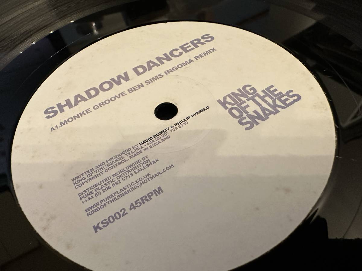 12”★Shadow Dancers / Monke Groove / Ben Sims / テック・ハウス！_画像2