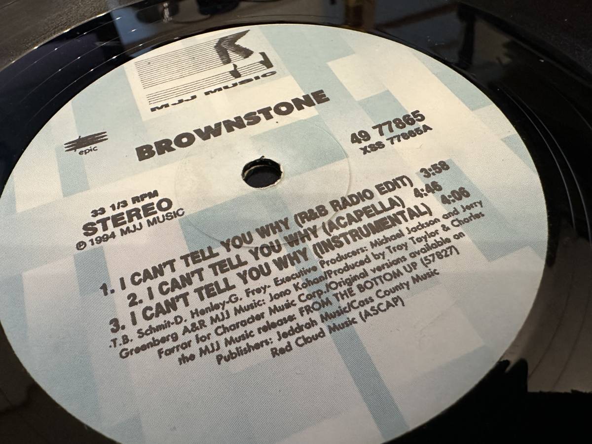 12”★Brownstone / I Can't Tell You Why / R&Bクラシック！_画像2