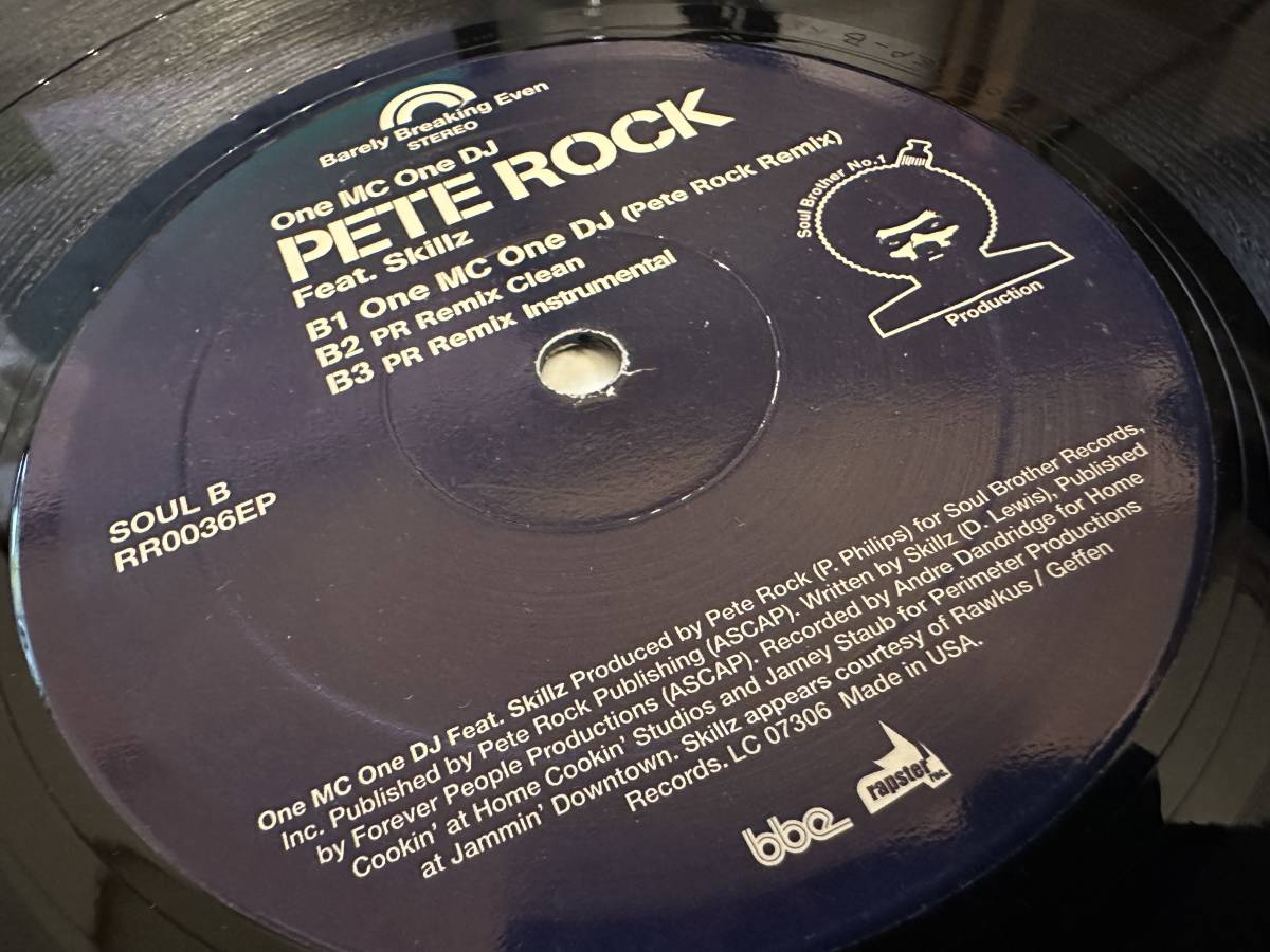 12”★Pete Rock / It's A Love Thing / One MC One DJ_画像4