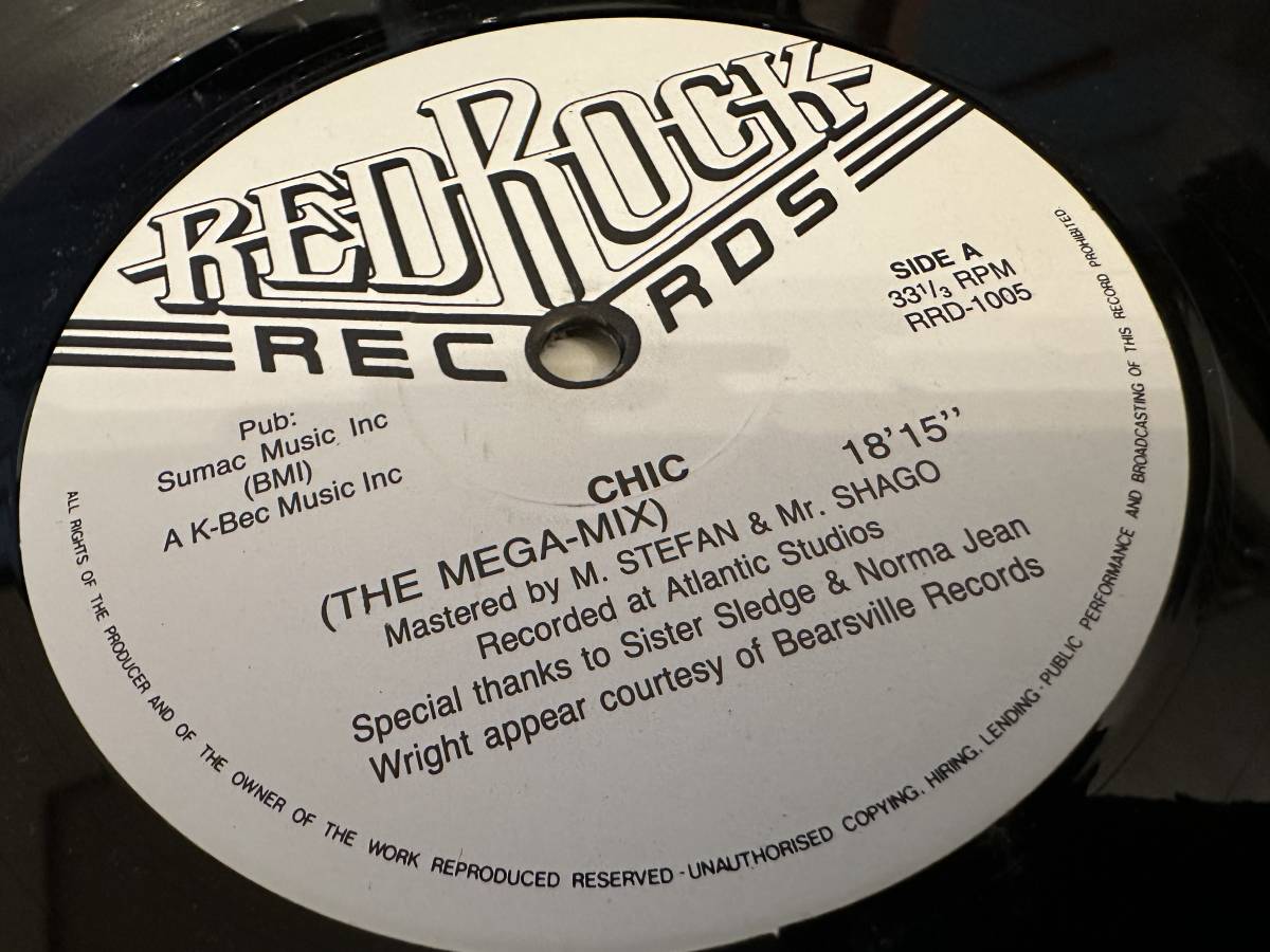 12”★Chic / Earth, Wind & Fire / The Mega-Mix / Mixed Masters / ダンス・クラシック！の画像1