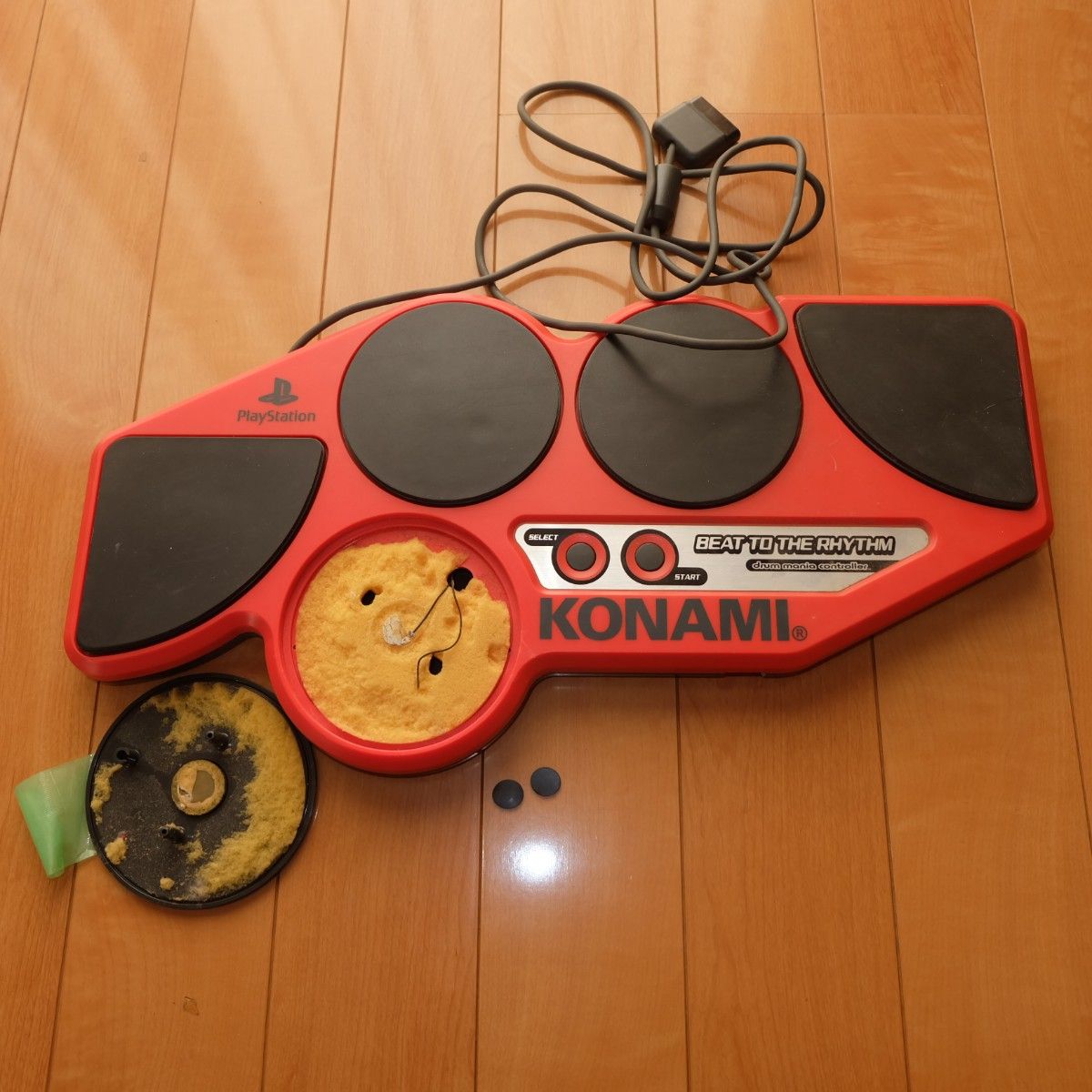 JUNK ジャンク KONAMI コナミ ドラムマニアコントローラー RU021 drum mania controller