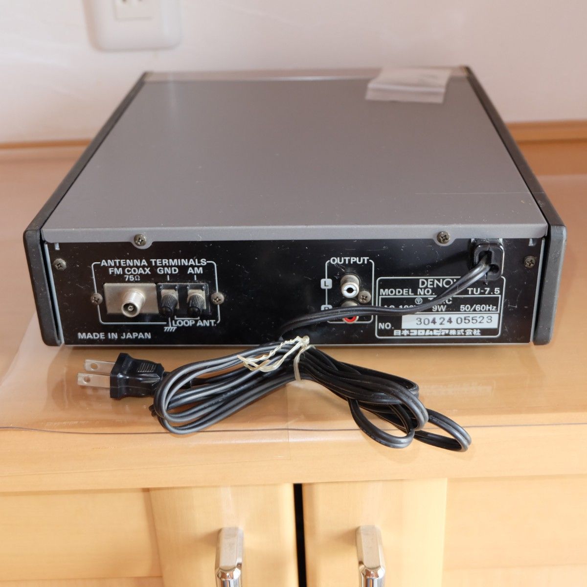 JUNK ジャンク DENON デノン FM/AMステレオチューナーデッキ TU JUNK ジャンク DENON デノン FM/AMステレオチューナーデッキ TU