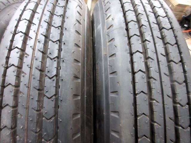 送料無料 新車外し 225/80R17.5 DUNLOP SP110 2023年製 6本セット イボ 