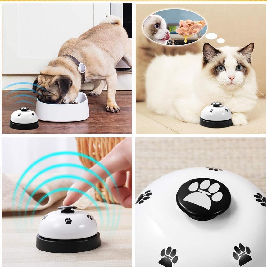  doorbell cat dog desk bell call bell upbringing for training supplies pet toy bell bell YOBIBELU