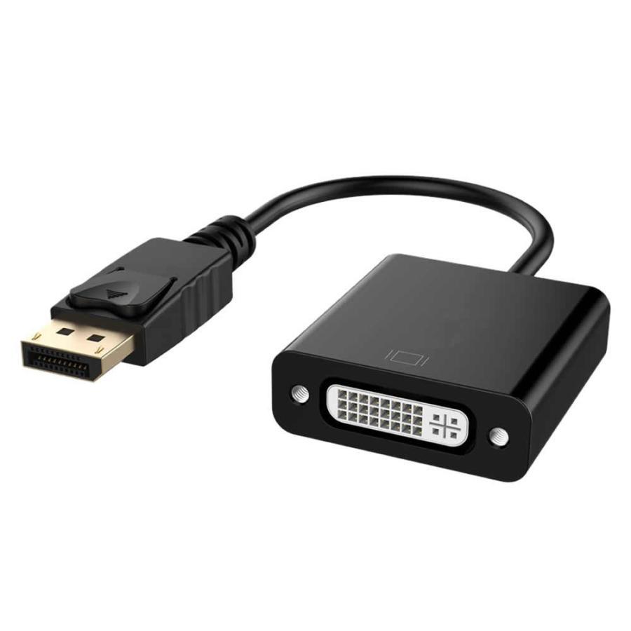 Displayport conversion adapter male DVI female 1080P height resolution black DIOORT