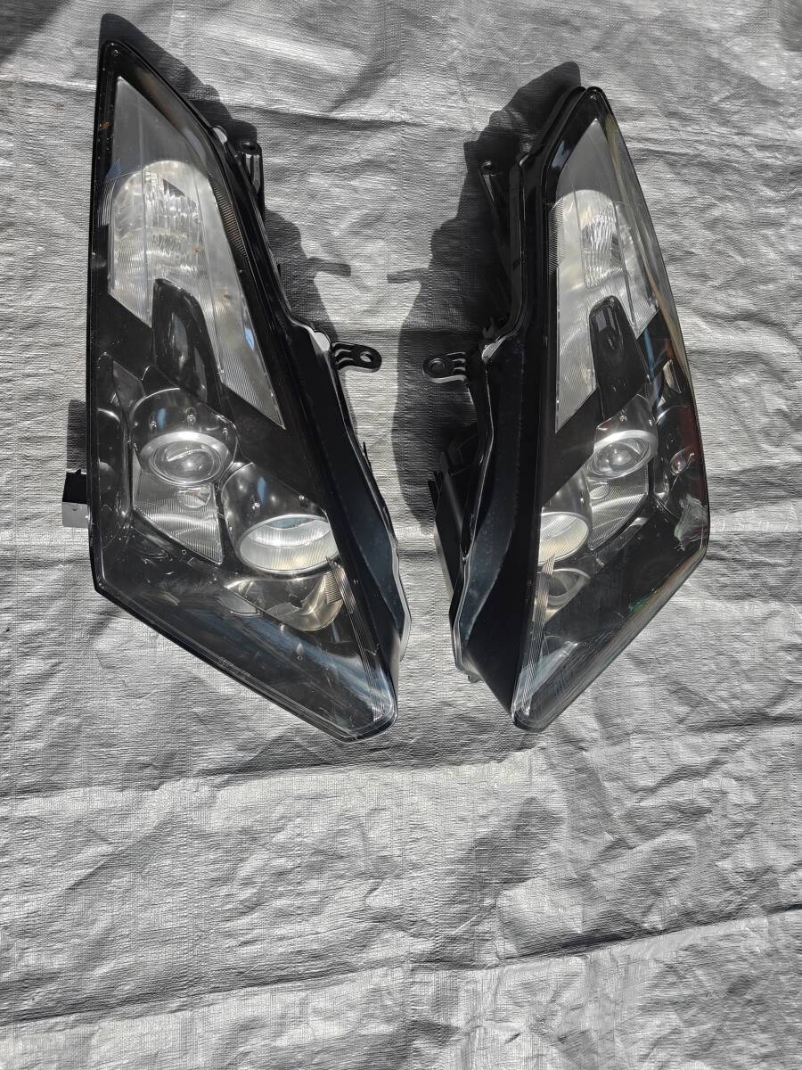 R35　GTR　ヘッドライト　左右　ジャンク　汚れあり　KOITO　100-63952_画像1