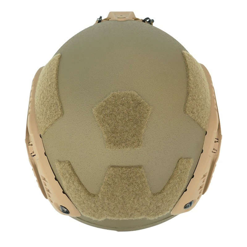 JJW社 FAST BALLISTIC MARITIME HELMET Urban Tan マリタイム 防弾ヘルメット ケブラー製 NIJ規格 III-Aの画像4