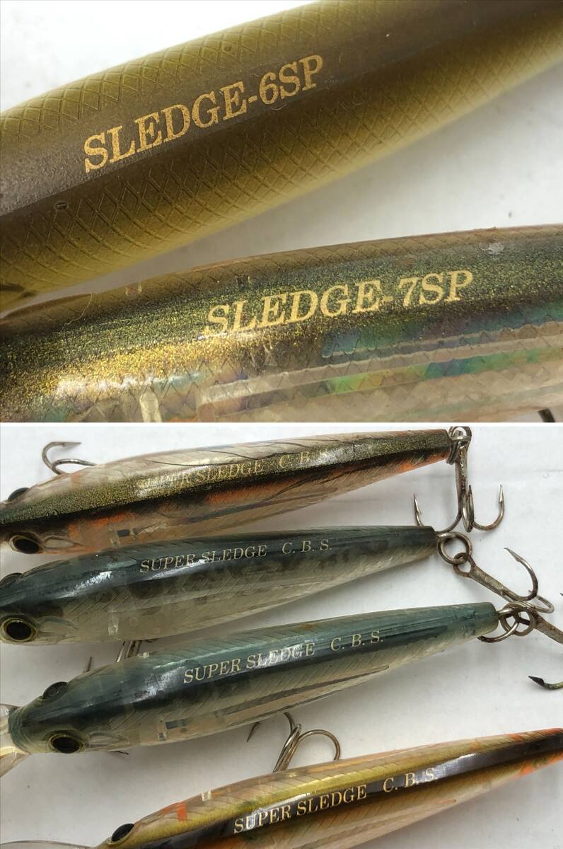 【8950】ルアーまとめ OSP deps JACKALL EVERGREEN Lucky Craft フロッグ SUPER SLEDGE Micro Cra-Pea LITTLE POGO HEDDON JITTERBUG 中古_画像7