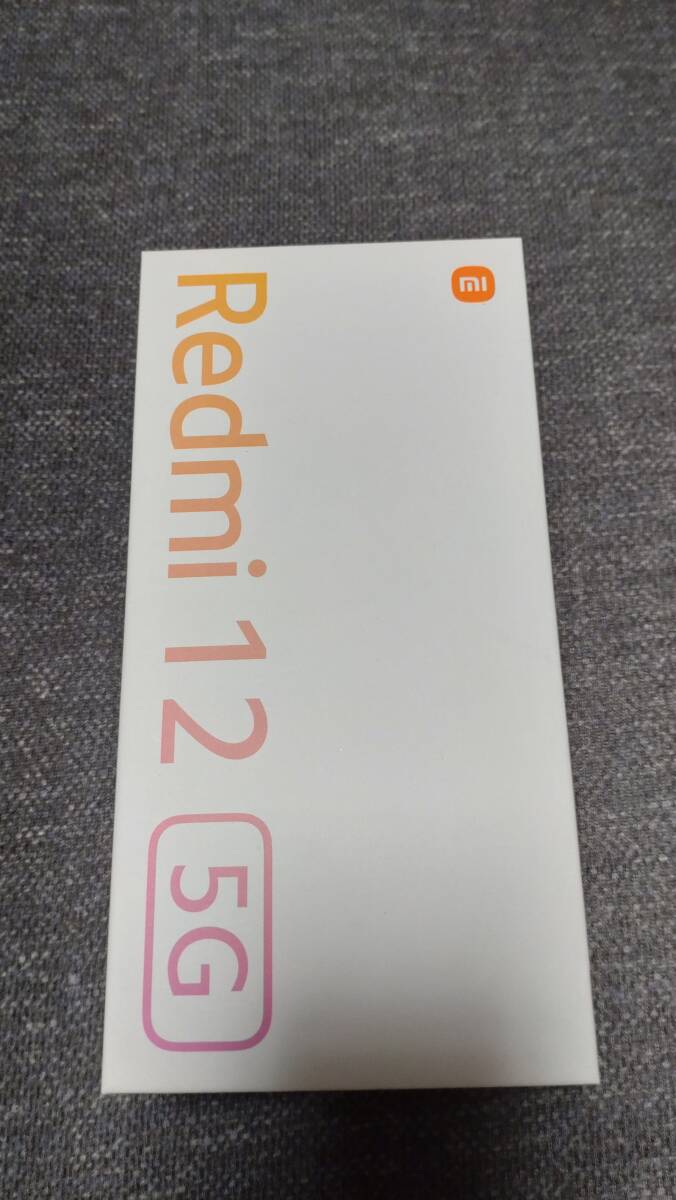 2024特集 5G 12 Redmi Xiaomi 開封済み未使用 8GB ミッドナイト