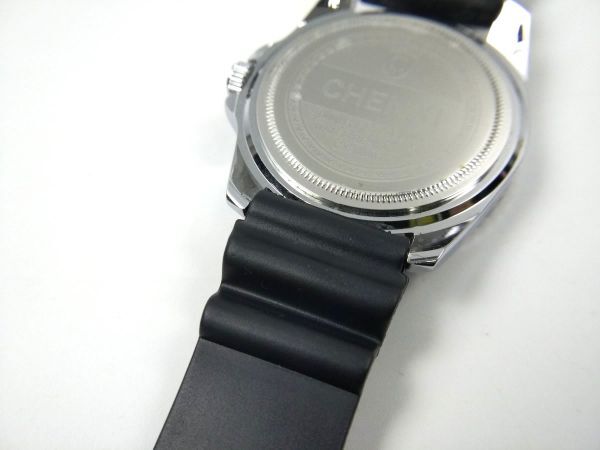 汎用ダイバーズ交換バンド 腕時計ベルト シリコンラバーストラップ G-SHOCK ブラック 22mm_画像6