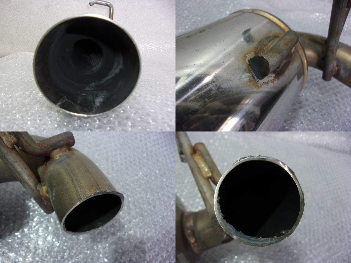 * super-discount!* after market all stain less muffler silencer drum processing for all-purpose / 2R2-774