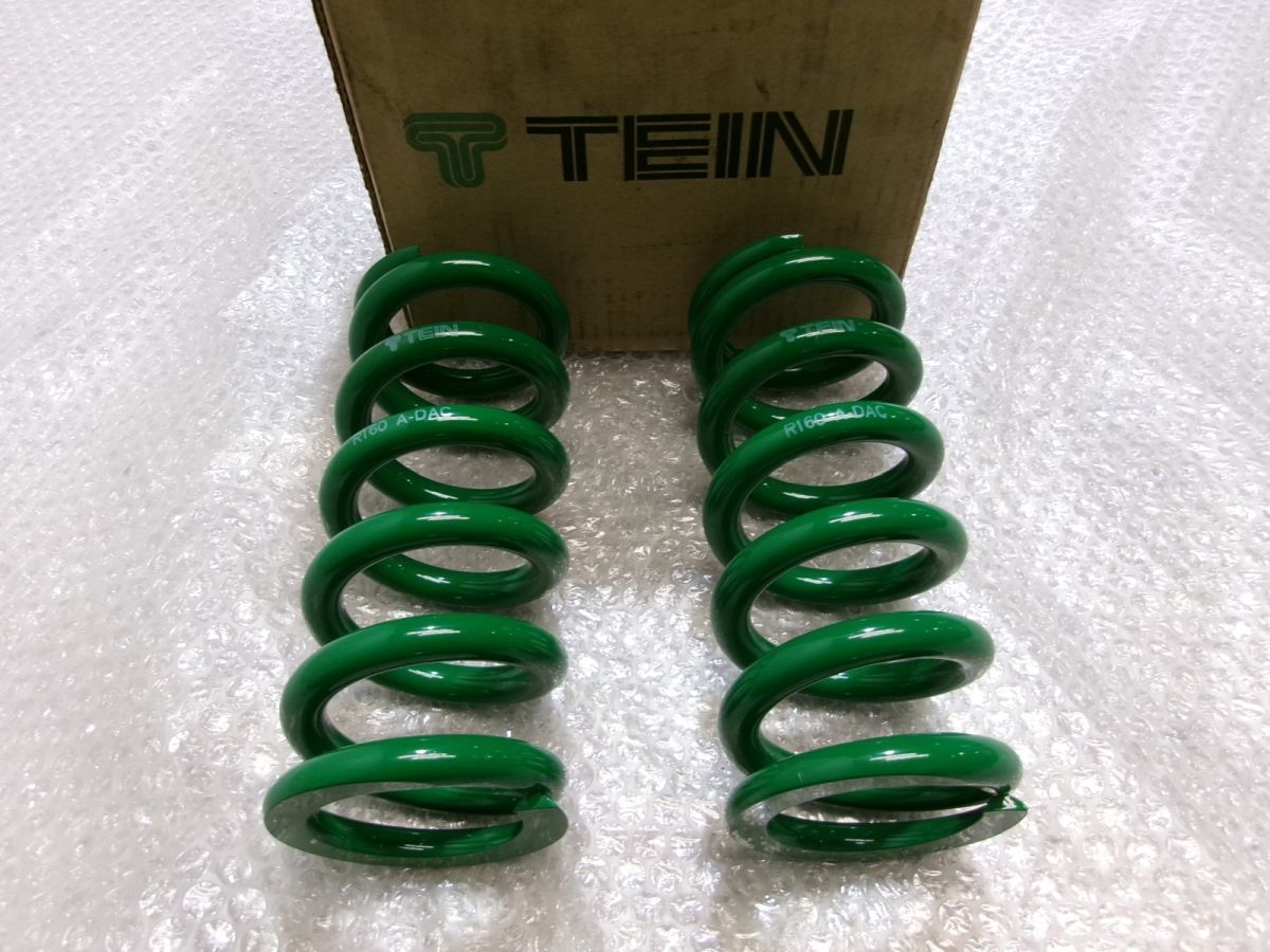 ★未使用!★TEIN テイン 直巻き スプリング サスペンション バネ コイル 車高調 16K 2本 RS160-A1200 / 2R2-1008_画像1