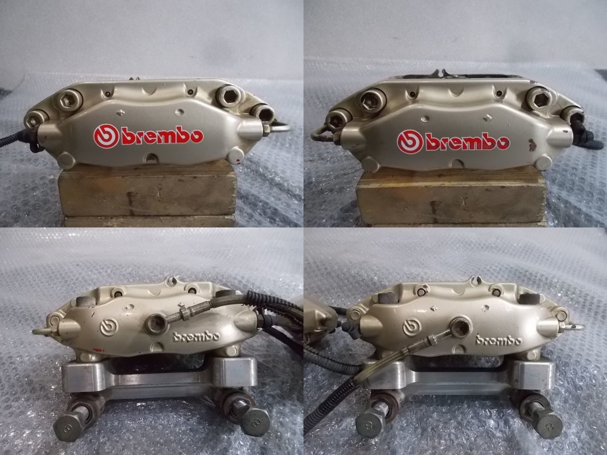 * super-discount!*brembo Brembo front brake calipers 4POT 2 piece slit rotor Audi A4.. use F360 Brembo? / 4R2-1641