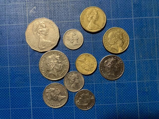 オーストラリアコイン　１０枚　古銭　保管品_画像1