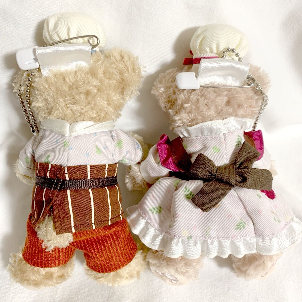 ダッフィー シェリーメイ ぬいぐるみバッジ バレンタイン2015 ダッフィー シェリーメイ ぬいぐるみバッジ バレンタイン2015