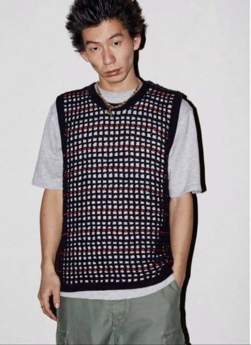 Supreme Beaded Sweater Vest シュプリーム ベスト_画像1