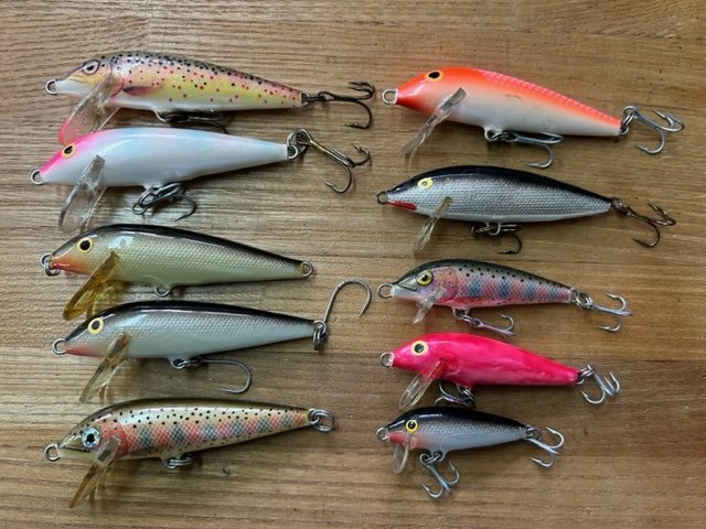 FSA-00519-47 RAPALA ラパラ カウントダウン 等 ミノー 10点_画像1