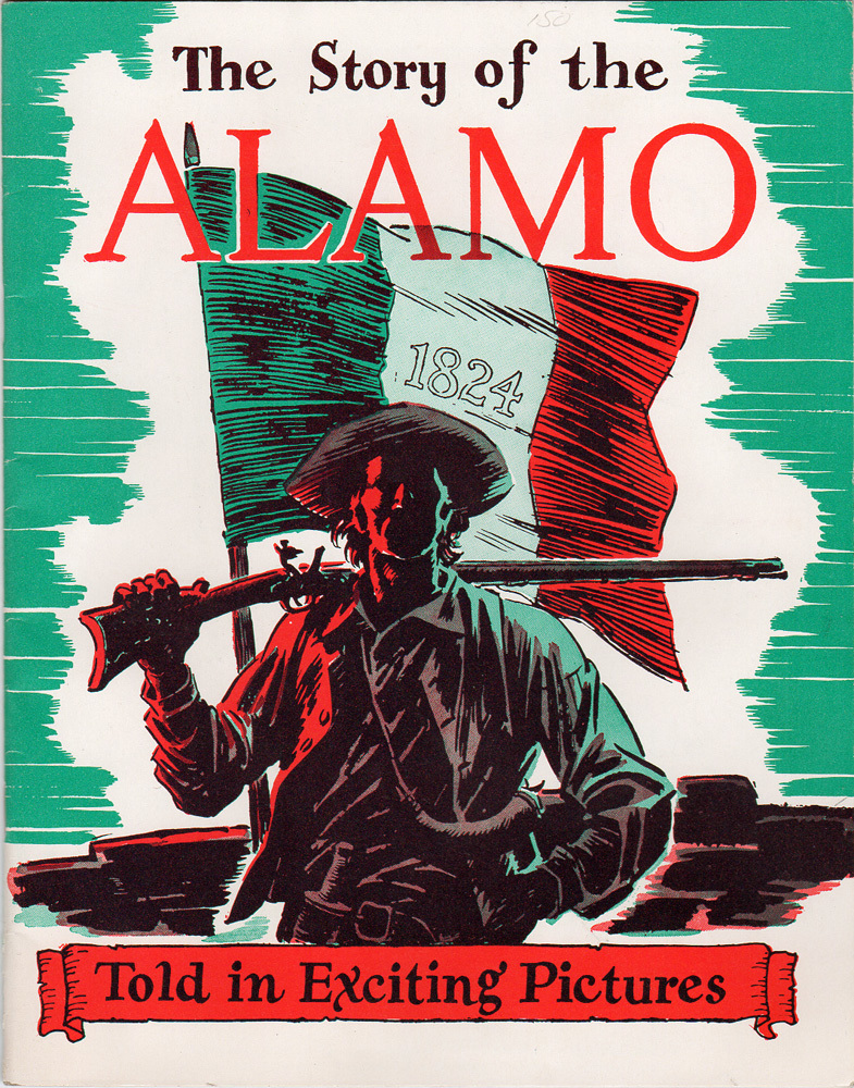 送料無料！アメリカ・アラモ砦のおみやげ「The Story of the ALAMO」冊子_画像1