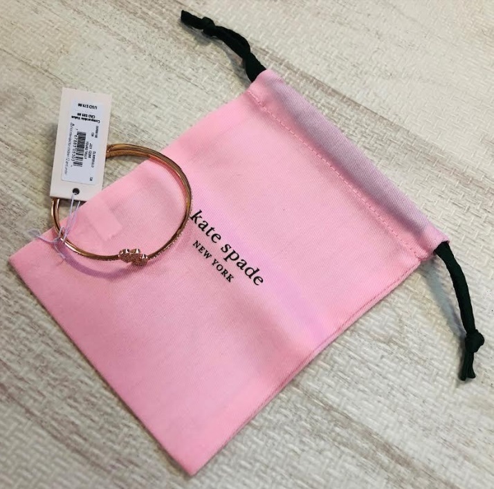 ☆セール☆kate spade yours truly pave open ブレスレット_画像5