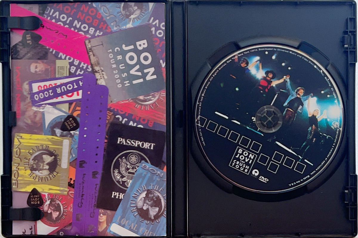 DVD ★ BON JOVI ★ THE CRUSH TOUR ★ 2000年 ★ 輸入盤中古品_画像3