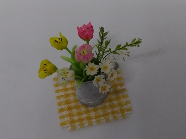 maco's miniature flower ♪チューリップのアレンジ♪_画像4