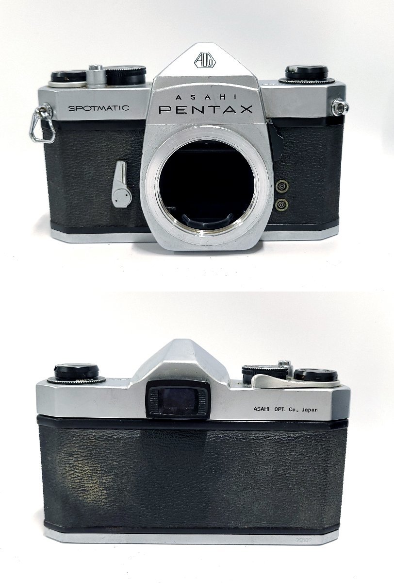 ★PENTAX SPOTMATIC SP Super-Takumar 1.4/50 3.5/28 3.5/135 2.8/105 RMC Tokina 35mm 2.8 一眼レフ カメラ ボディ レンズ 8594M15_画像2