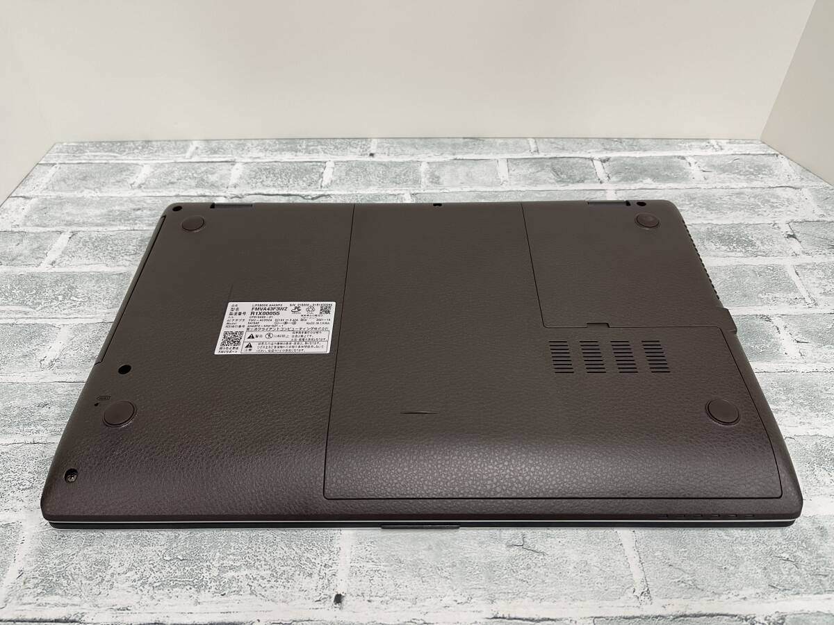 【中古美品】富士通 LIFEBOOK AH43/F3［AMD Ryzen 5 5500U/メモリ8GB/SSD256GB/DVD/Win11/15.6型］ノートパソコン 送料無料■N6J638_画像7