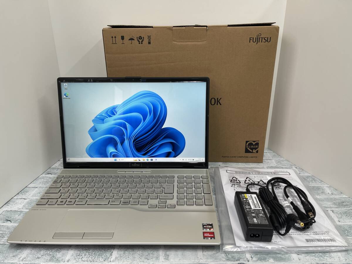 [ очень красивый товар ] Fujitsu LIFEBOOK AH43/F3[AMD Ryzen 3 5300U/ память 8GB/SSD256GB+HDD2TB/DVD/Win11/15.6 type / полный HD] бесплатная доставка #N6J650