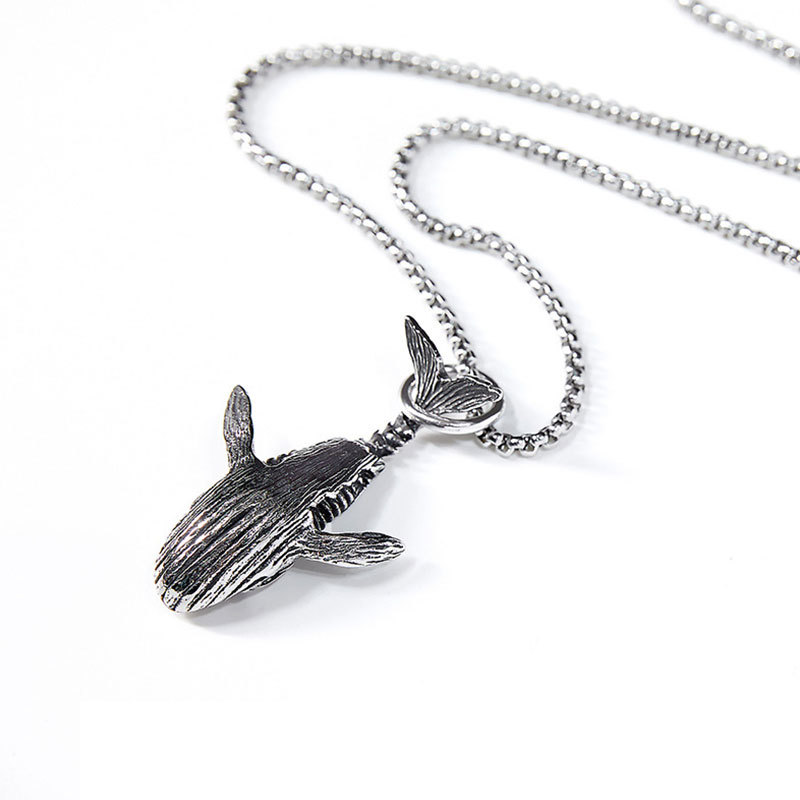  including in a package Ok cheap sending [ whale . whale silver pendant b] metal sea . living thing scuba diving .. silver south ultimate sea . many mammalian chain fish necklace neck decoration 