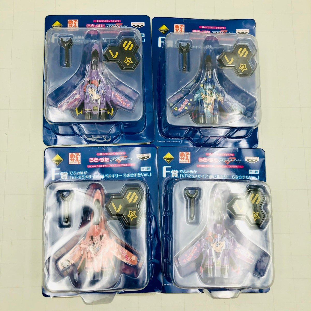 新品未開封 一番くじプレミアム らき☆すた マクロスF F賞 でふぉめか VF-25メサイア 痛バルキリー らきすたVer._画像2