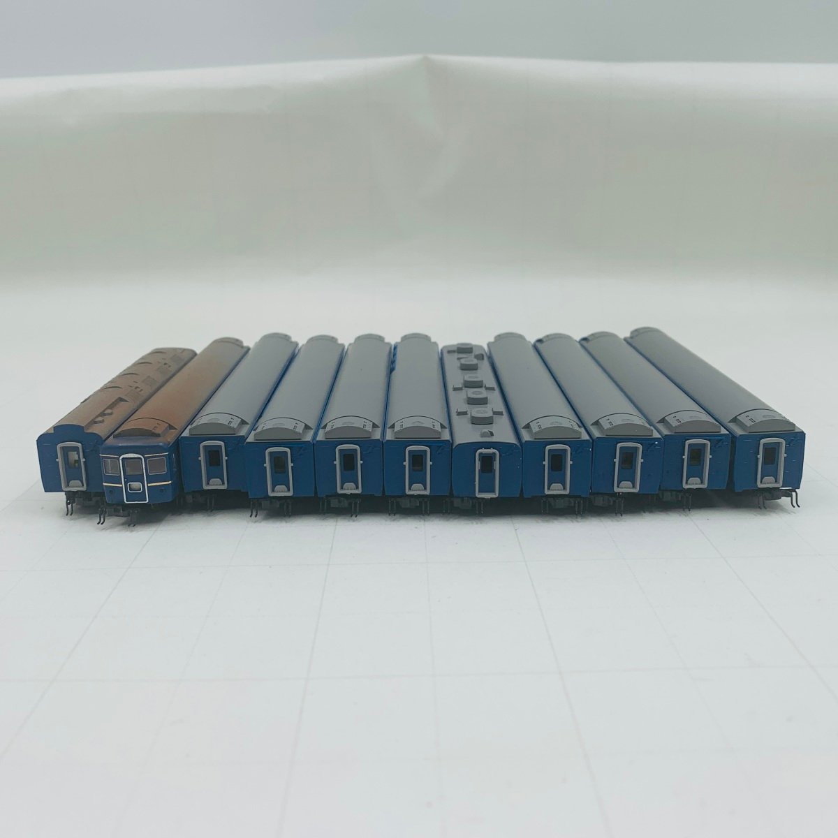 ジャンク KATO 10-163 24系25形 北斗星 特急形寝台客車 Nゲージ 鉄道模型 11両セット_画像3