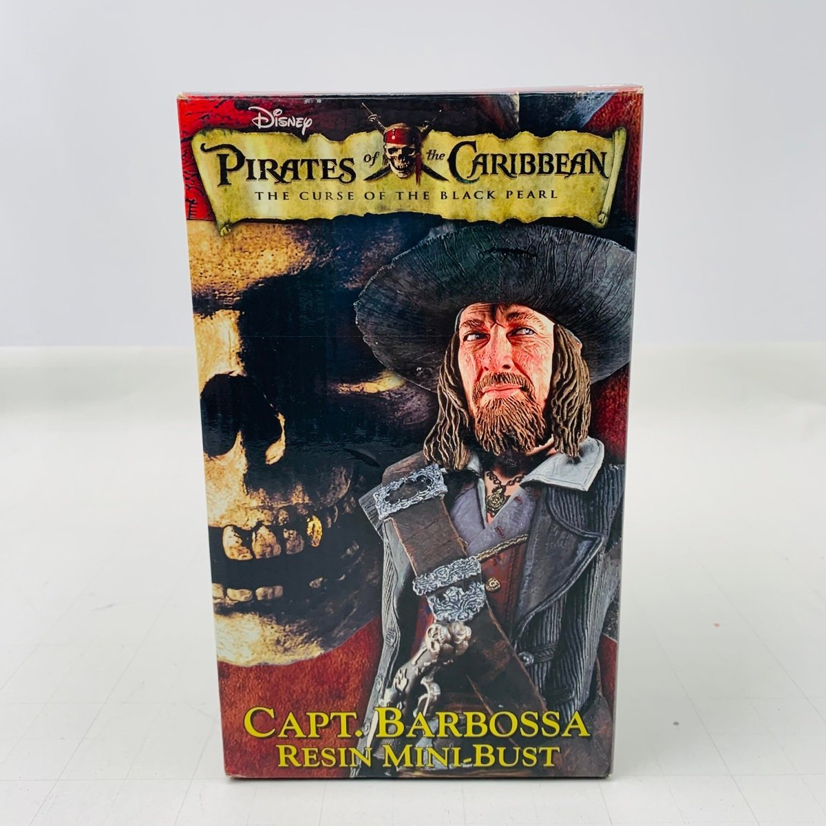 中古品 Disney ディズニー NECA ネカ Mini Bust ミニバスト パイレーツ・オブ・カリビアン CAPT.BARBOSSA バルボッサの画像6