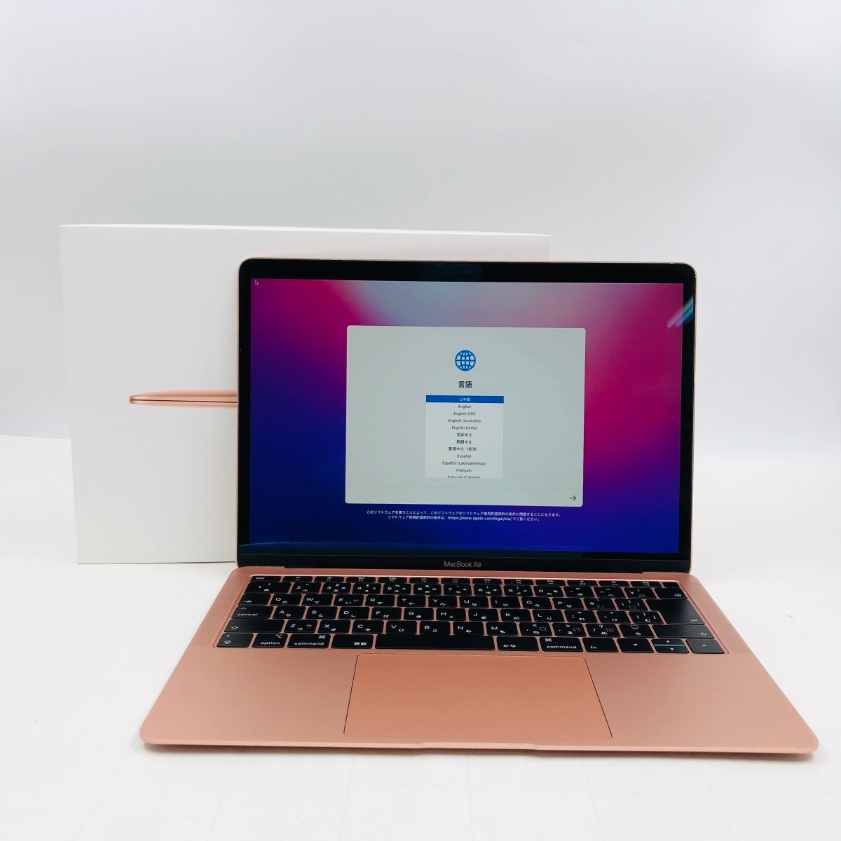 Yahoo!オークション - 動作確認済み MacBook Air Retina 13イ