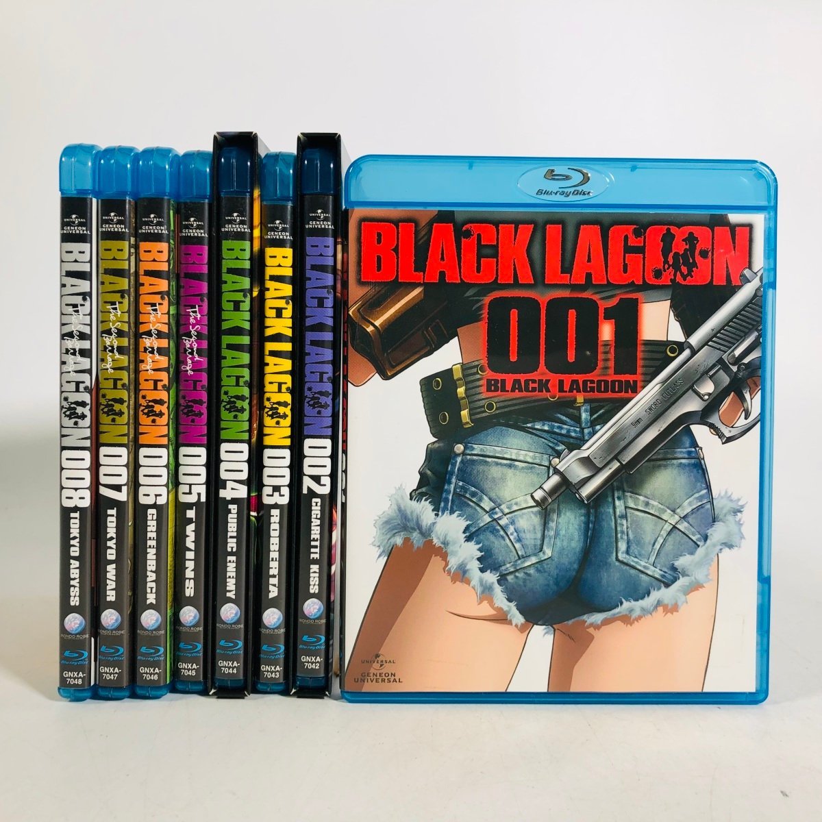 中古 Blu-ray BLACK LAGOON ブラック・ラグーン 1~8巻 セット_画像1