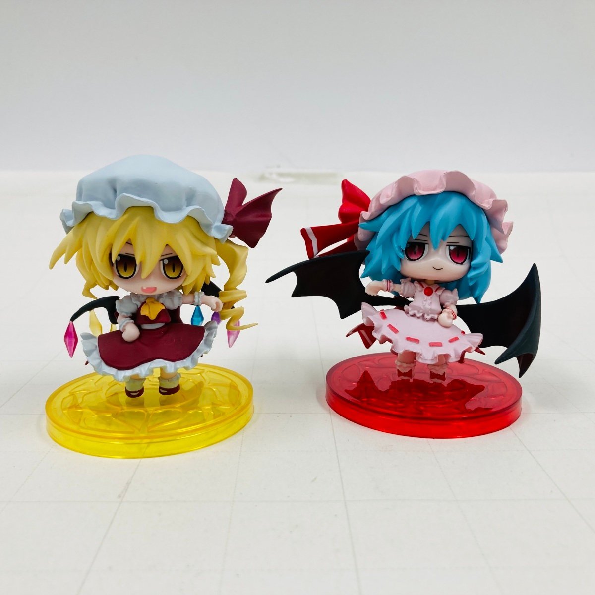 中古品 東方スーパーデフォルメシリーズ 東方Project レミリア&フランドール スカーレットデビル_画像1