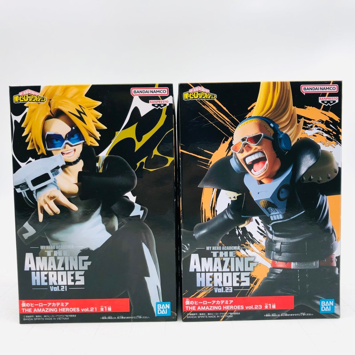 新品未開封 僕のヒーローアカデミア THE AMAZING HEROES vol.21 vol.23 上鳴電気 プレゼント・マイク_画像1