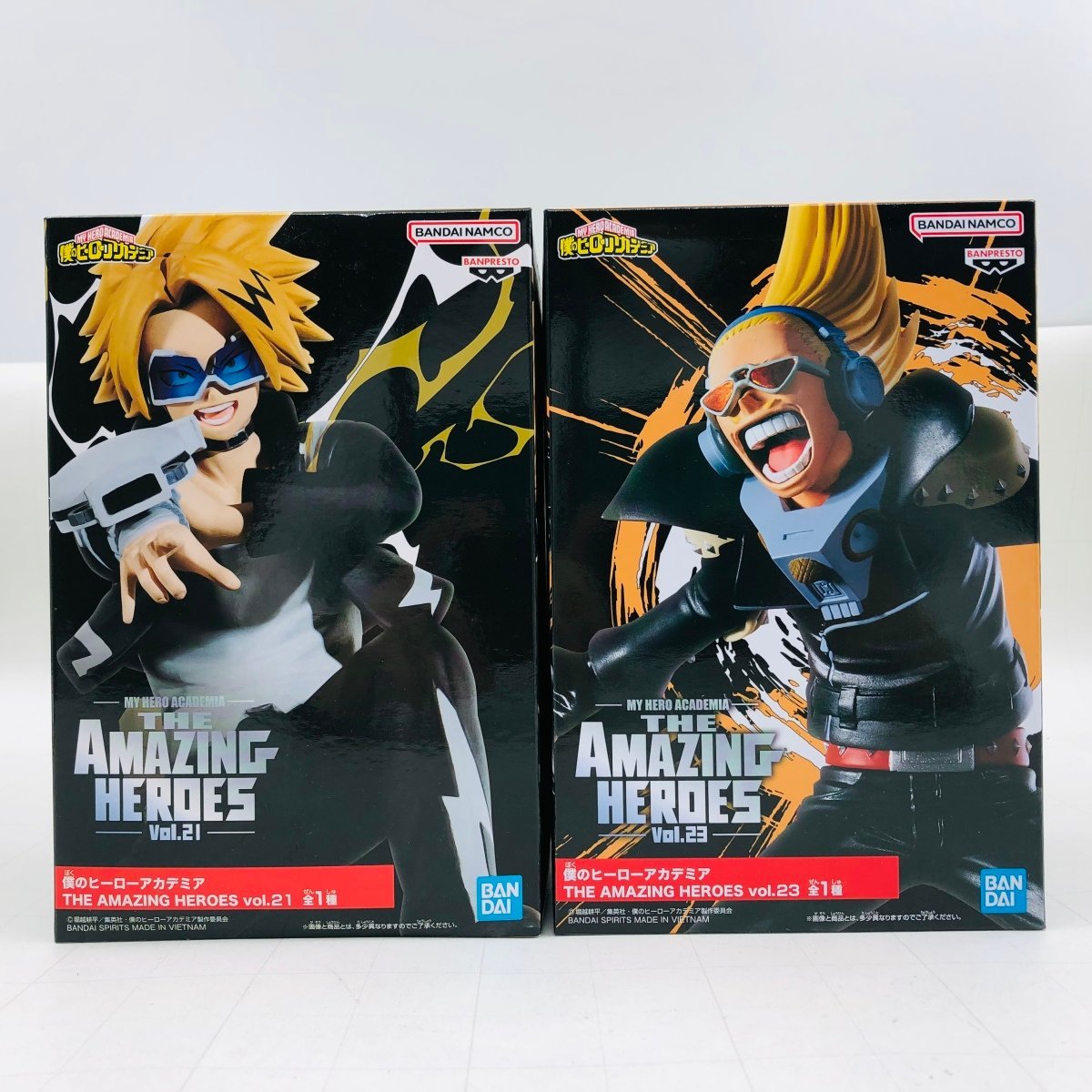 新品未開封 僕のヒーローアカデミア THE AMAZING HEROES vol.21 vol.23 上鳴電気 プレゼント・マイク_画像1