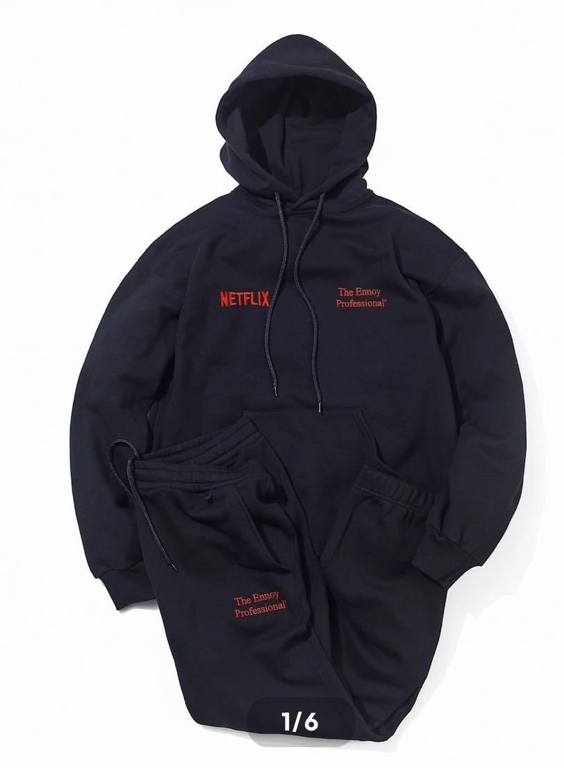 Ennoy Netflix hoodie pants setup medium M エンノイ スタイリスト