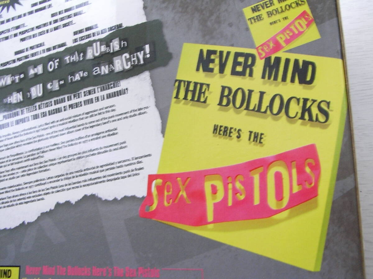SEX PISTOLS Never Mind the Bollocks McFarlane Toys マクファーレン トイズ 3D ALBUM COVERS セックスピストルズ_画像3